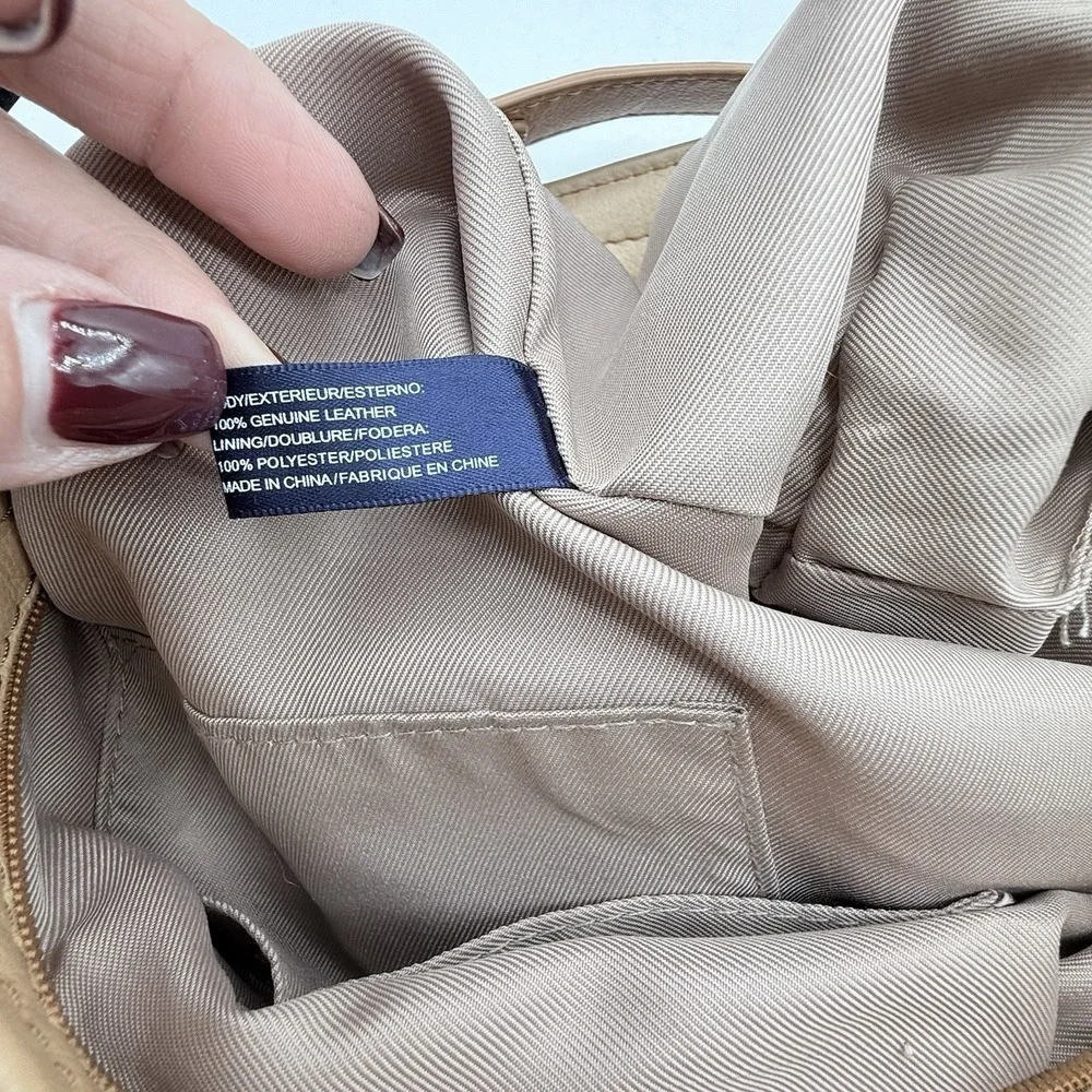 American Leather Co Women's Shoulder Slouchy Hobo Bag Light‎ Brown Cognac